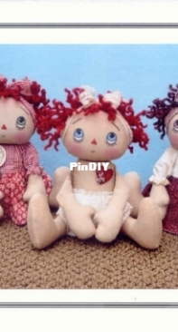 Happy Heart Patterns - HHF- 295 - Charming Little Annies