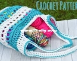 Crazy 4 Crochet Momma - Furls Crochet - Miranda Nippert - Catch All Tote