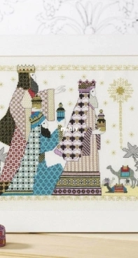 Star of Wonder - Three Kings by Lesley Teare from Cross Stitch Gold 106