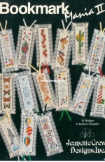 Jeanette Crews Designs JCD Book 123 - Bookmark Mania Ⅱ