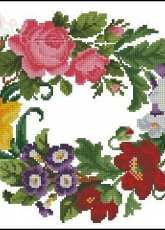Berlin Woolwork Collection Flowers