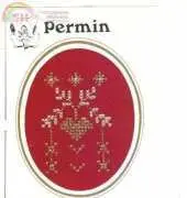 Permin 17-2235 Christmas card