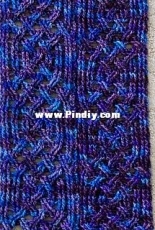 Rebeccas Stylings - Noelle Stiles - Lacy Cable Scarf- Free