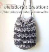 Meladoras Creations - crocodile stitch bag
