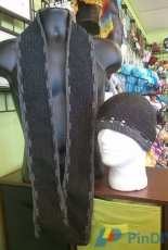 Shannon Sanchez - Interlocking hat and scarf a.k.a. The Man Set