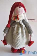 Ekaterina Kravchenko - Tilda Bunny Cranberries - Russian - Free