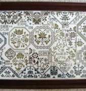 The Goode Huswife 1798 - Quaker Sampler