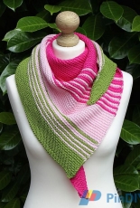 Stashy Josephine Shawl by Julia Riede