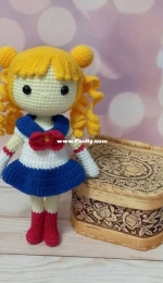 Fairy Toys Pattern - Anna Mostovaia - Sailor Moon - Free