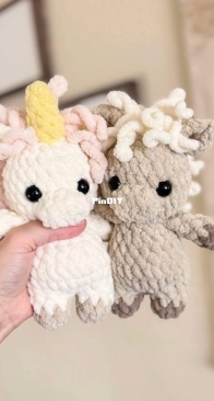 Madeline Mae Co - Madeline Mae - Itty Belly Horse and Itty Belly Unicorn