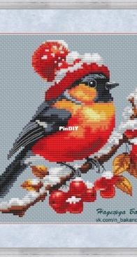 Bullfinch by Nadezhda Bakanova - Free