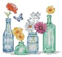 Dimensions 70-35397 Wildflower Jars