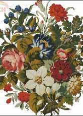 Bouquet of garden flowers