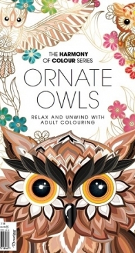 The Harmony of Colour Series - Book 118 - Ornate Owls