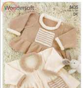 Stylecraft DK 8435 - Cardigan & Sweater