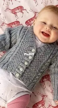 Byrons cardigan by Anne B Hanssen