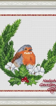 Winter Robin by Nadezhda Gavrilenkova - Free