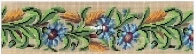 Berlin woolwork Floral with Weat Border  PCS7/PCS11