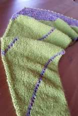 Sleeping with the zucchini Shawl by Candela García Arco-English,Spanish-Free