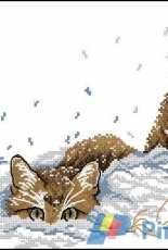 M.P. Studio HB-557 Cat in the Snow XSD