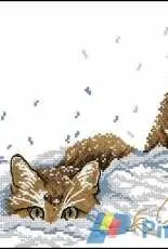 M.P. Studio HB-557 Cat in the Snow XSD