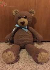 Crochet Pandemic - Jenny Rongstad - Dawson the Teddy Bear - Free