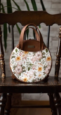 Oro Rosa Patterns - Magdalena Circle Bag