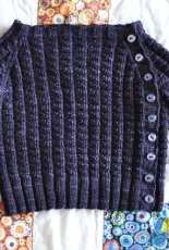 Tadpoles Purple Sweater by Tinks and Frogs Rue/ tinksandfrogs-Free