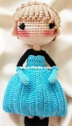 Crochet Garage - Elsa Frozen Coronation Day Outfit