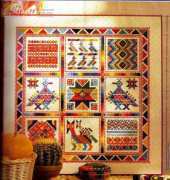Sampler Central America Motif from Ariadne Magazine 08.87