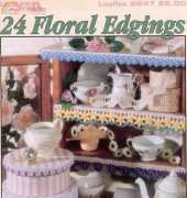 Leisure Arts 2847 - 24 Floral Edgings 1996