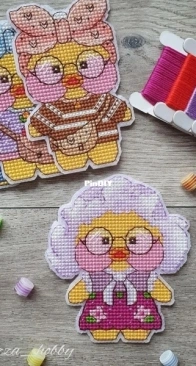 My Embroidery - Made for You Stitch - Ducks Lalafanfan - Duck in a Cap by Alina Ignatieva / Ignatyeva XSD
