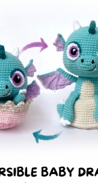 Chibiscraft - Febby Kurniawati Pranajaya - Reversible Baby Dragon