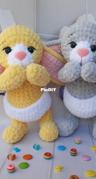 Igrushki Mordashki - Tatyana Shakhova (Shahova) - Татьяна Шахова - Zaya - Зая - Russian