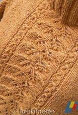 Leafy Panel for Lemongrass Pullover by Ann Thomsen-Free