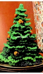 Unknown designer - Crocheted table tree
