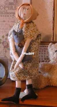 An interpretation of "Hallie" (TFC Folk Art)
