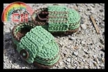 New Born Knots  - Amanda Chapman - 22 Wide Strap Shoes