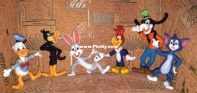 Daffy duck - needle felting