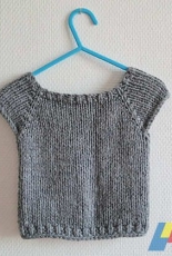 Gilet Basik by Elfie Albaret -French-Free