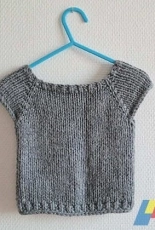 Gilet Basik by Elfie Albaret -French-Free