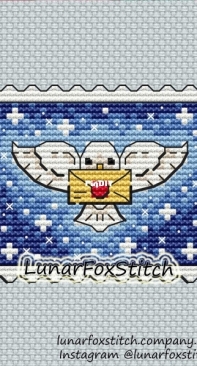 Lunar Fox Stitch - White Owl