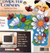 Dimensions - Computer Corners 72729 Ladybug Charm