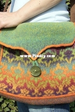 Kauni Damask Understated Bag by Karen Stelzer -  English, German, Danish - Free