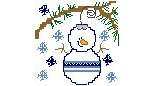 San-Man Originals - Snowman Ornament