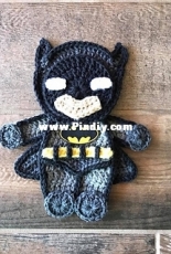 NellasCottage - Jen Mitchell - Baby Batman Applique