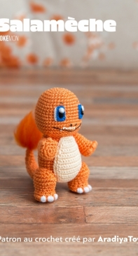 Aradiya Toys - Olka Novytska - Charmander - Salamèche - French - Free