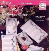 The Needlecraft Shop 964050 Plastic Canvas - Floral Purse Mates