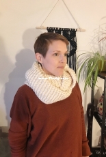 Lulu Infinity Scarf by MaryJane Knits-Free
