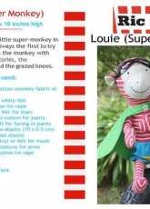Ric Rac-Louie Super Monkey  by Jodie Carleton 2013